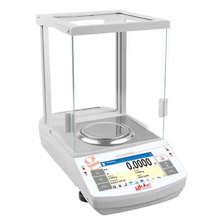 Globe Scientific Balance, Analytical, Touchscreen, 310g X 0.1mg, Ext Calibration GBT-314-CT